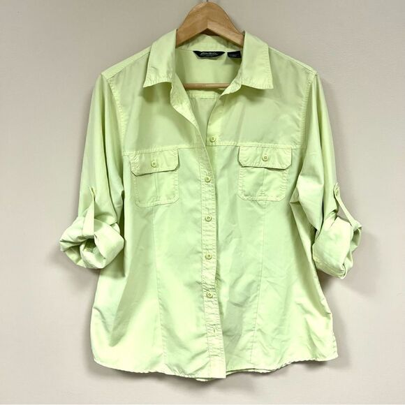 Eddie Bauer lightweight hiking shirt size large - Picture 1 of 4